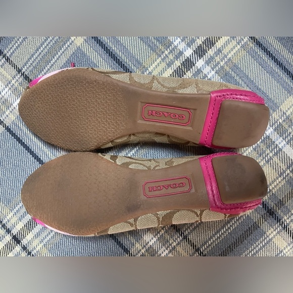 Coach janelle signature flats pink - Picture 9 of 9